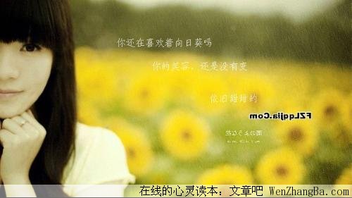每一朵花都有一个温暖名字