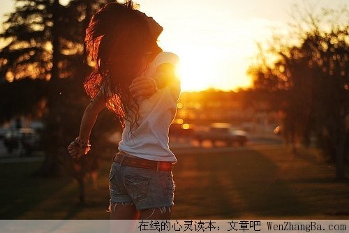 感人的底色美景