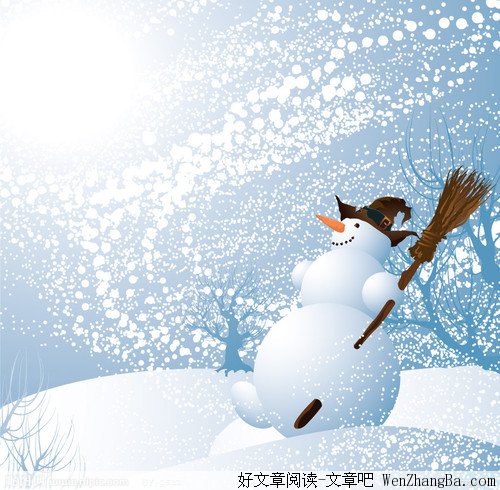 雪花是春天的信使