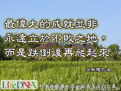 摔倒了就爬起来继续走