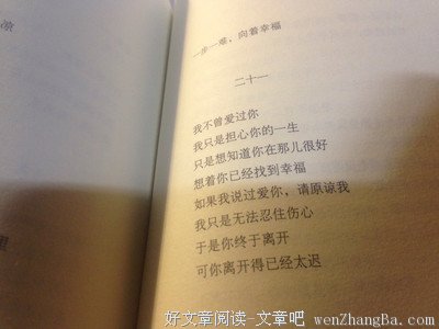 最新的《我是你流浪过的一个地方》经典的句子