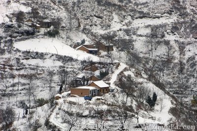 立冬的雪花