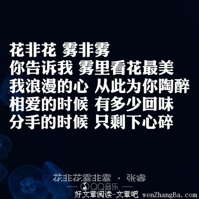 《好想告诉你》经典名句
