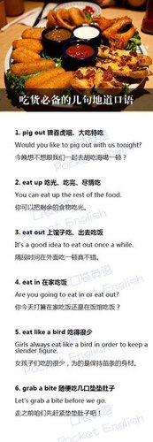 最新的《口袋英语》经典语录大全