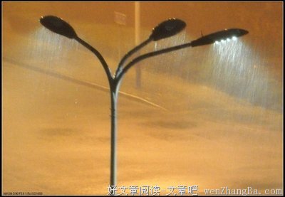 大雨如注的句子