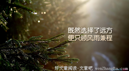 关于积极的格言
