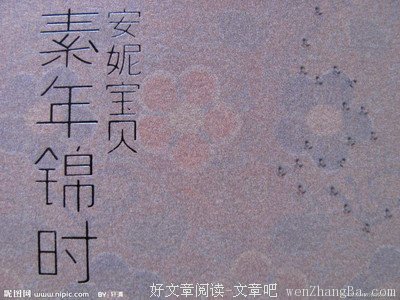 最全的《素年锦时》名句欣赏大全