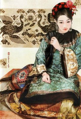 德珍 | 轻鸿一笔，56个民族的美女尽收眼底