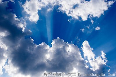 拨云见日的句子