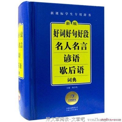 最全的《名人传》佳句摘抄