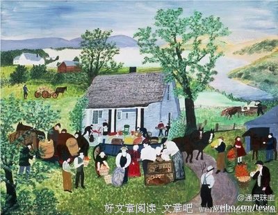 摩西奶奶经典句子