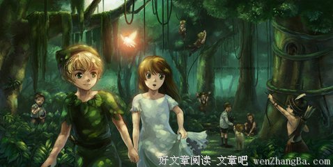 关于彼得潘的唯美语录