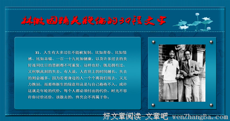 关于精彩绝伦的语句
