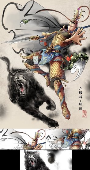 关于二郎神的唯美语录