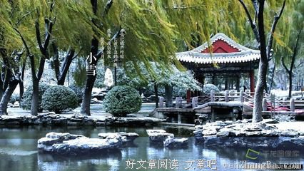晨起气寒，晚来欲雪——今日小雪