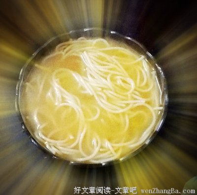 一碗鸡汤面