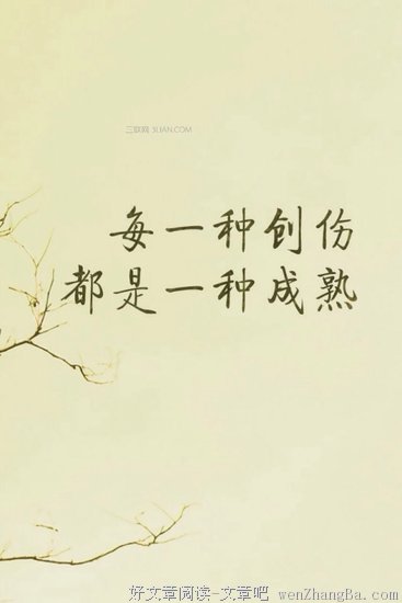 关于分半的唯美语录