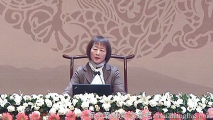 老师说：“唯谦受福。”
