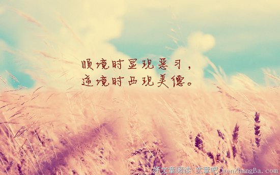 关于热闹非凡的唯美语录