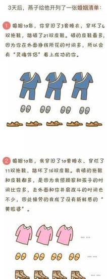 结婚十年，一张离婚清单，看哭了很多人……