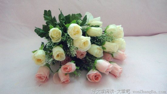 花艺的背后，你看不到
