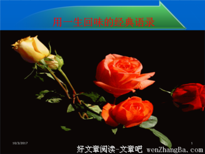 最全的《一生一世笑繁华》经典语句