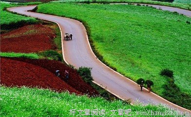 羊肠小道的句子