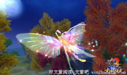 月下蝶影经典句子