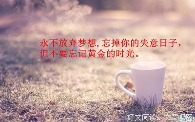 2017轻歌漫名言大全