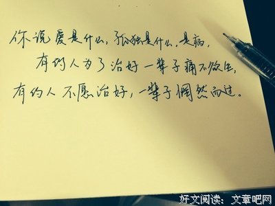 有关王天下的美句摘抄