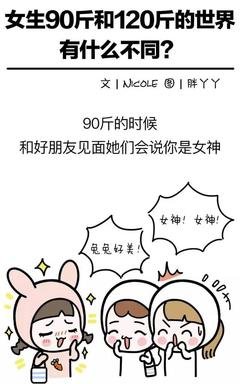 90和120斤的世界有什么不同