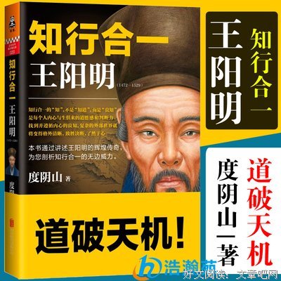 描写王阳明的经典句子