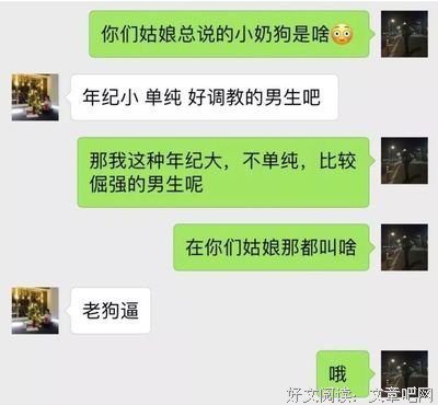 和小奶狗谈恋爱是一种什么体验？