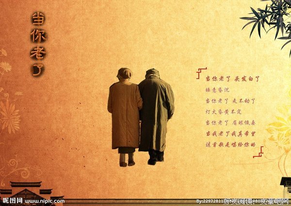 最经典的《当你老了》好段摘抄