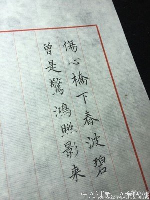 惊鸿照的句子