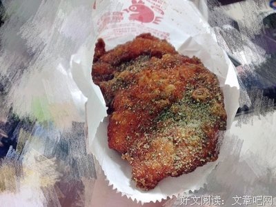 宵夜摊上，他以为那是一只鸡
