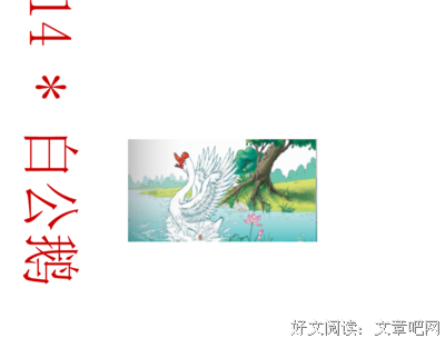 有关白鹅的美句摘抄