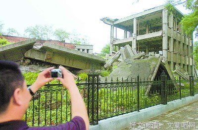 身体的伤痕已褪去，地震留下的痛楚记忆难抚平