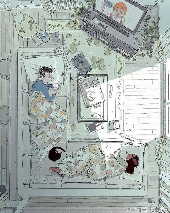 “怎么办，我好像睡不腻你。”