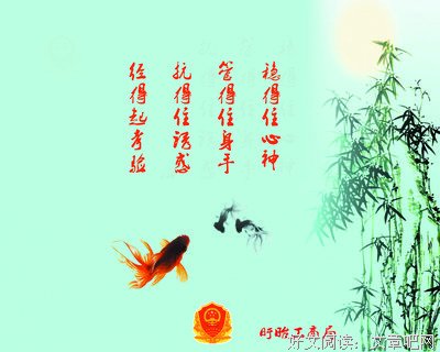 关于于局的格言