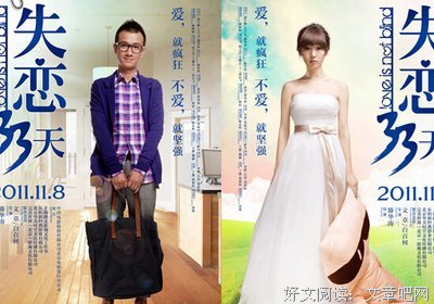 最全的《失恋33天》经典语句