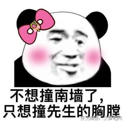 “ 不想撞南墙了，想撞先生胸膛 ”