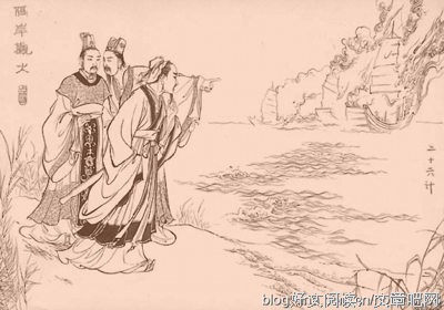 有关隔岸观火的美文美句摘抄