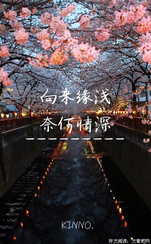 国不开来缘浅 奈然了情深经典的句子