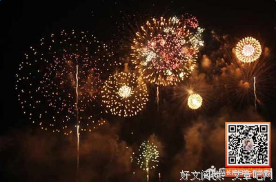 一只事烟火优美的句子