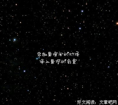 关于焚寂的格言