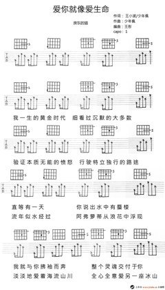爱你就像爱生命
