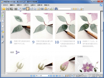 幸福四季水彩花园经典读后感10篇