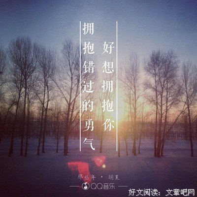 胡夏的句子