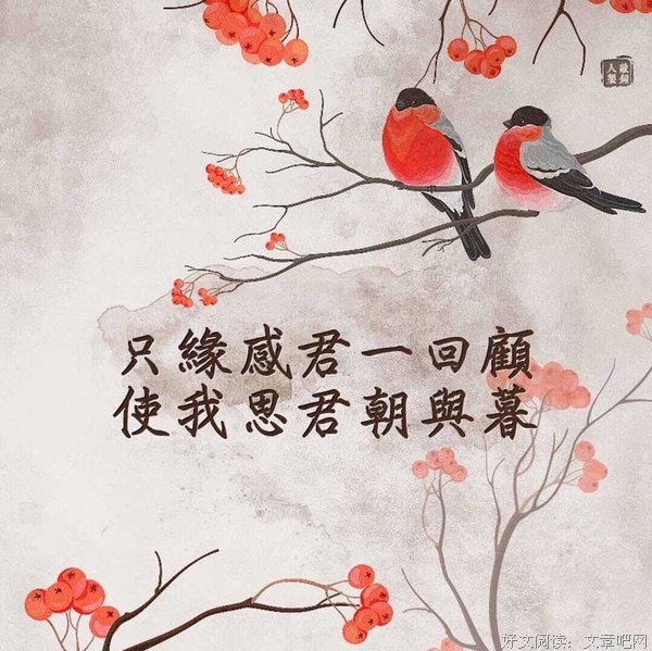 我而落的句子